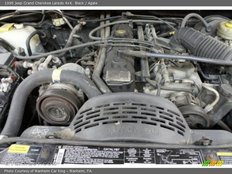 Black / Agate 1996 Jeep Grand Cherokee Laredo 4x4