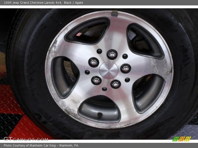 Black / Agate 1996 Jeep Grand Cherokee Laredo 4x4