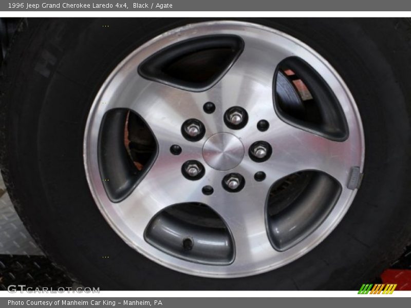 Black / Agate 1996 Jeep Grand Cherokee Laredo 4x4