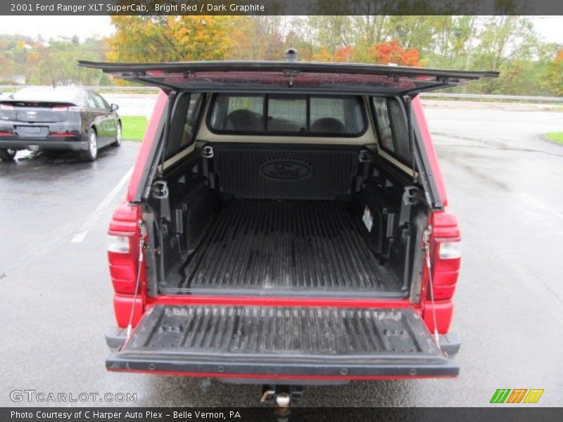 Bright Red / Dark Graphite 2001 Ford Ranger XLT SuperCab