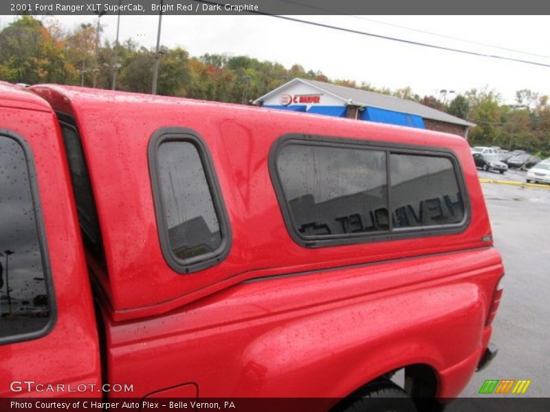 Bright Red / Dark Graphite 2001 Ford Ranger XLT SuperCab