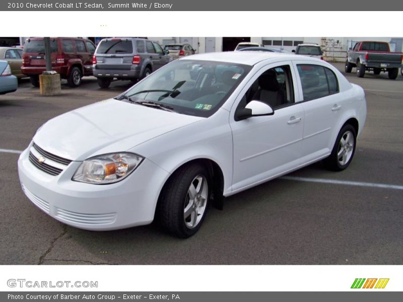 Summit White / Ebony 2010 Chevrolet Cobalt LT Sedan