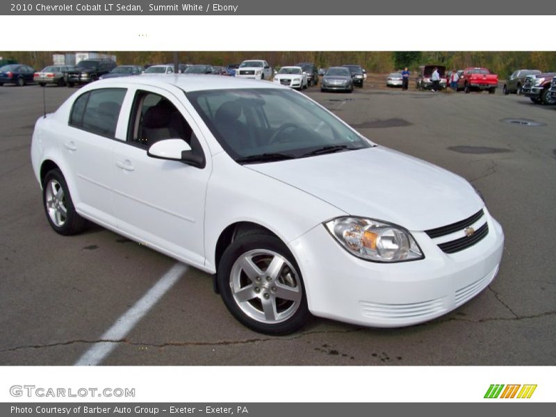 Summit White / Ebony 2010 Chevrolet Cobalt LT Sedan