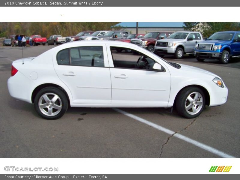 Summit White / Ebony 2010 Chevrolet Cobalt LT Sedan