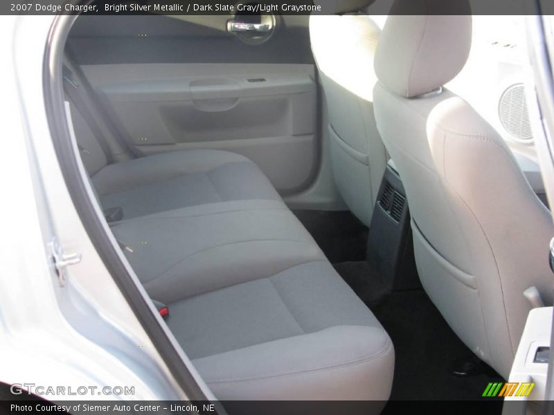Bright Silver Metallic / Dark Slate Gray/Light Graystone 2007 Dodge Charger