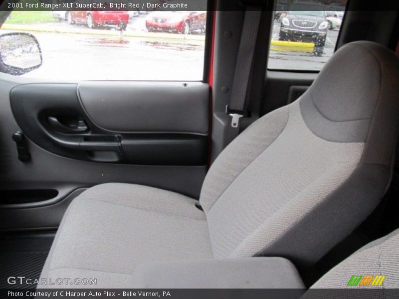 Bright Red / Dark Graphite 2001 Ford Ranger XLT SuperCab