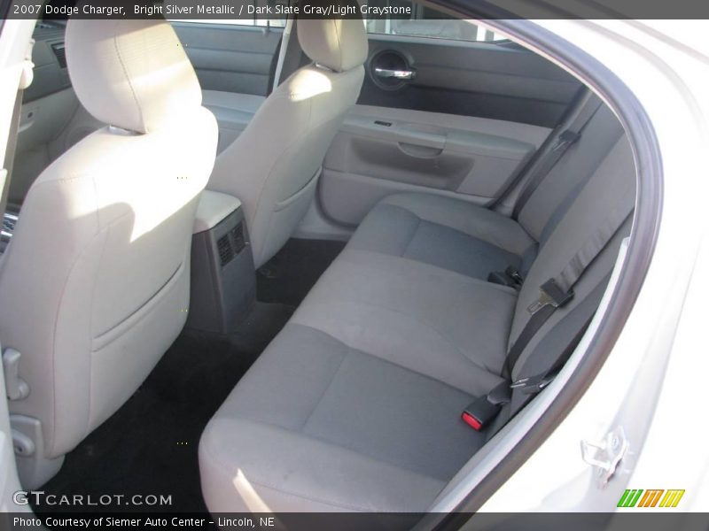 Bright Silver Metallic / Dark Slate Gray/Light Graystone 2007 Dodge Charger