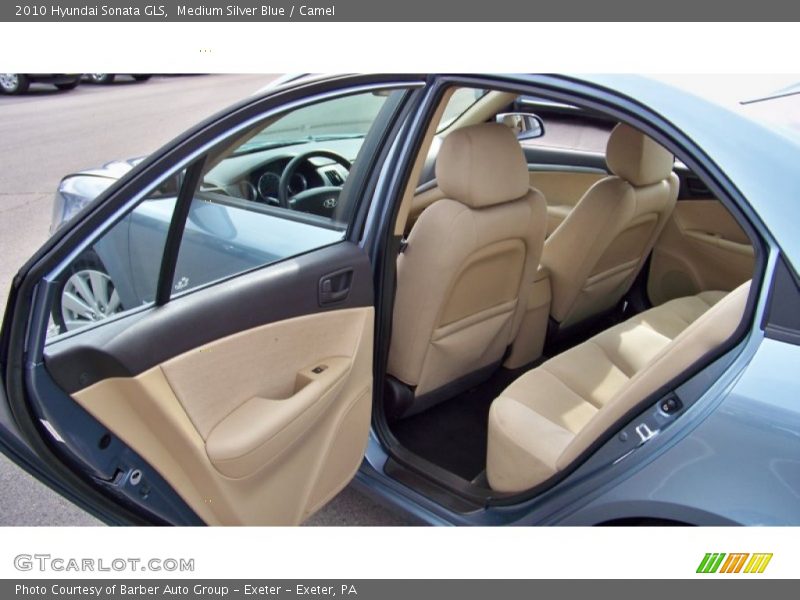 Medium Silver Blue / Camel 2010 Hyundai Sonata GLS