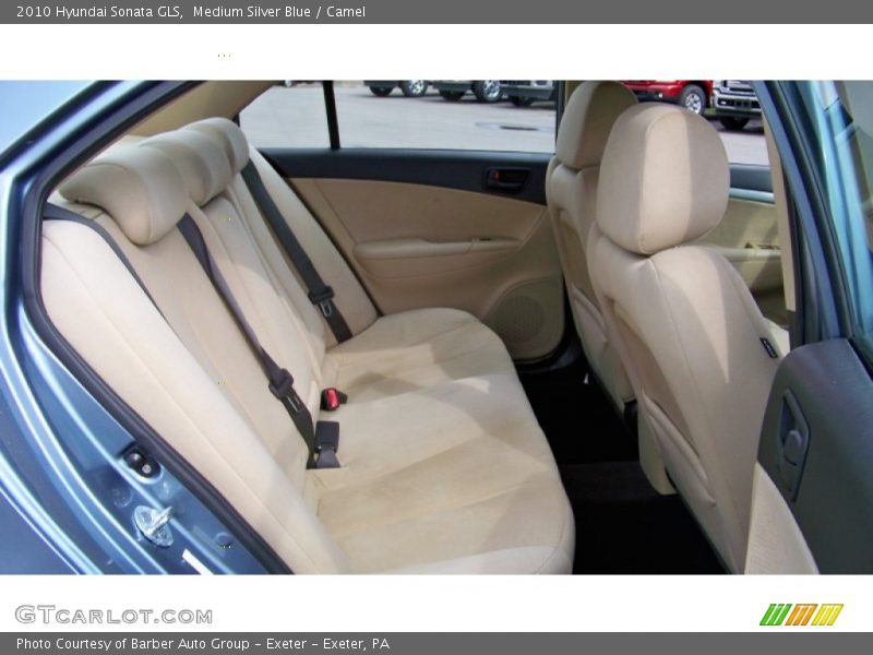 Medium Silver Blue / Camel 2010 Hyundai Sonata GLS