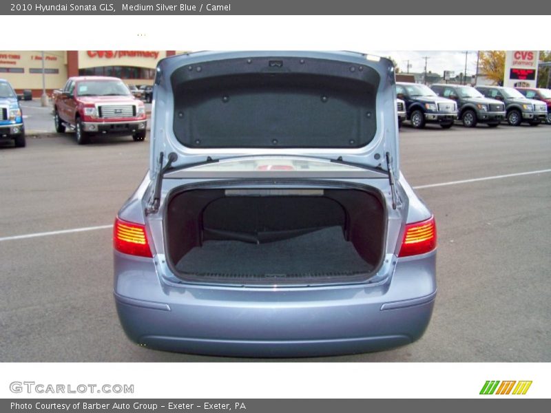 Medium Silver Blue / Camel 2010 Hyundai Sonata GLS