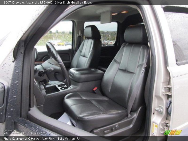  2007 Avalanche LTZ 4WD Ebony Interior