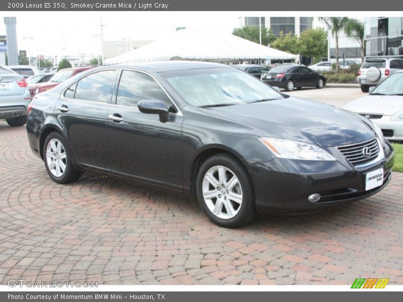 Smokey Granite Mica / Light Gray 2009 Lexus ES 350