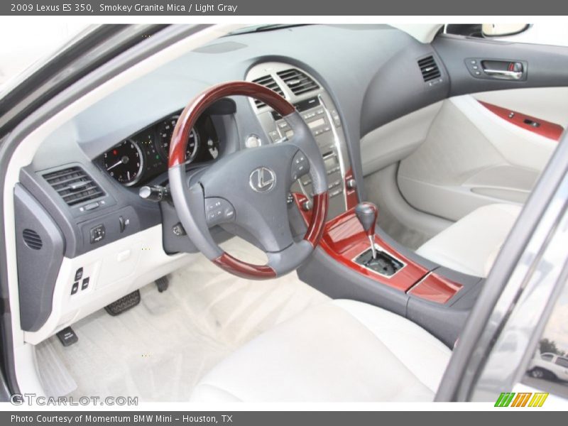 Smokey Granite Mica / Light Gray 2009 Lexus ES 350