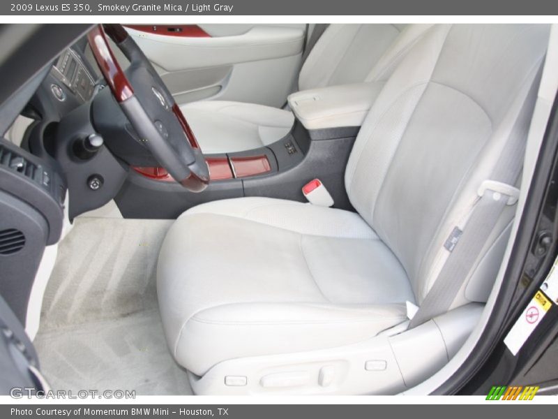 Smokey Granite Mica / Light Gray 2009 Lexus ES 350