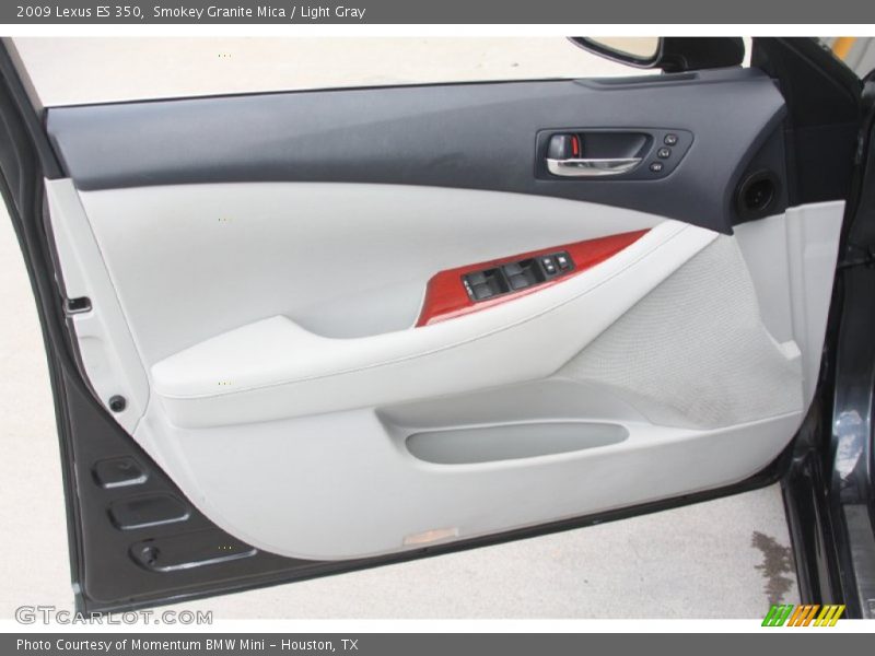 Smokey Granite Mica / Light Gray 2009 Lexus ES 350