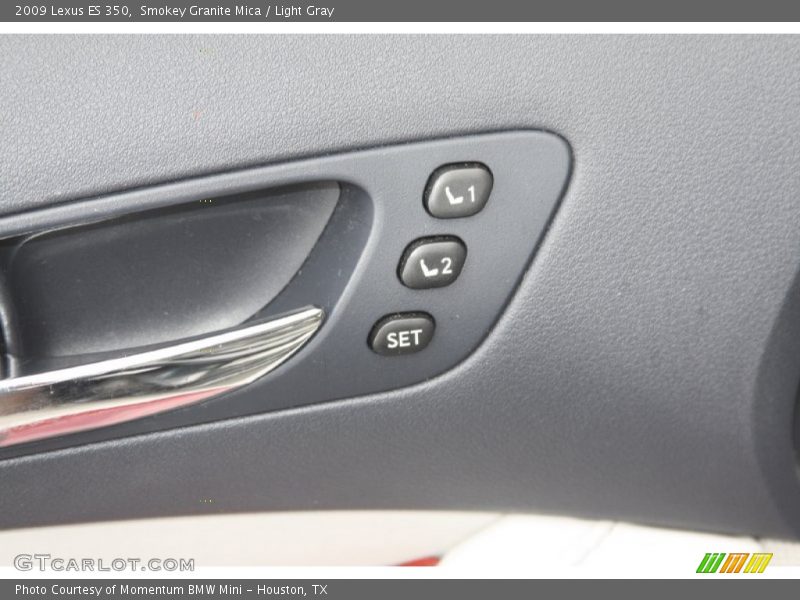 Smokey Granite Mica / Light Gray 2009 Lexus ES 350