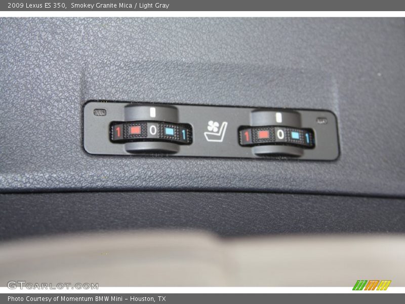 Smokey Granite Mica / Light Gray 2009 Lexus ES 350