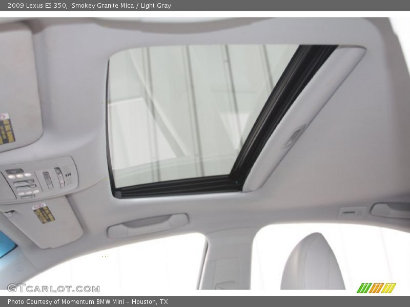 Smokey Granite Mica / Light Gray 2009 Lexus ES 350