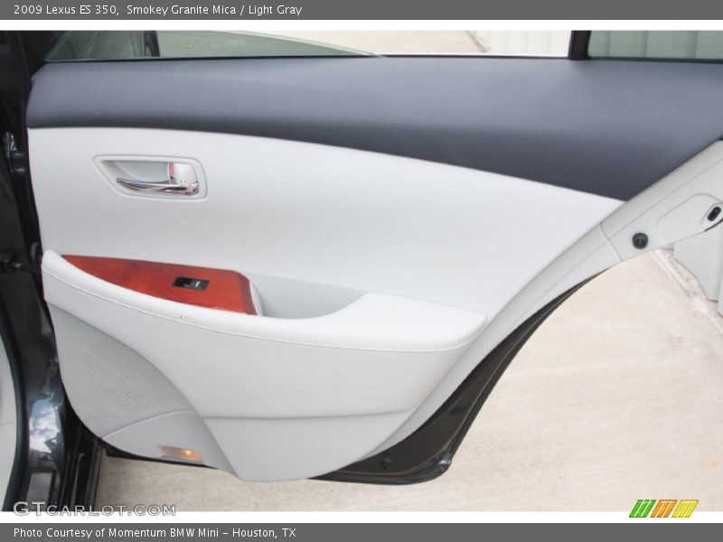 Smokey Granite Mica / Light Gray 2009 Lexus ES 350