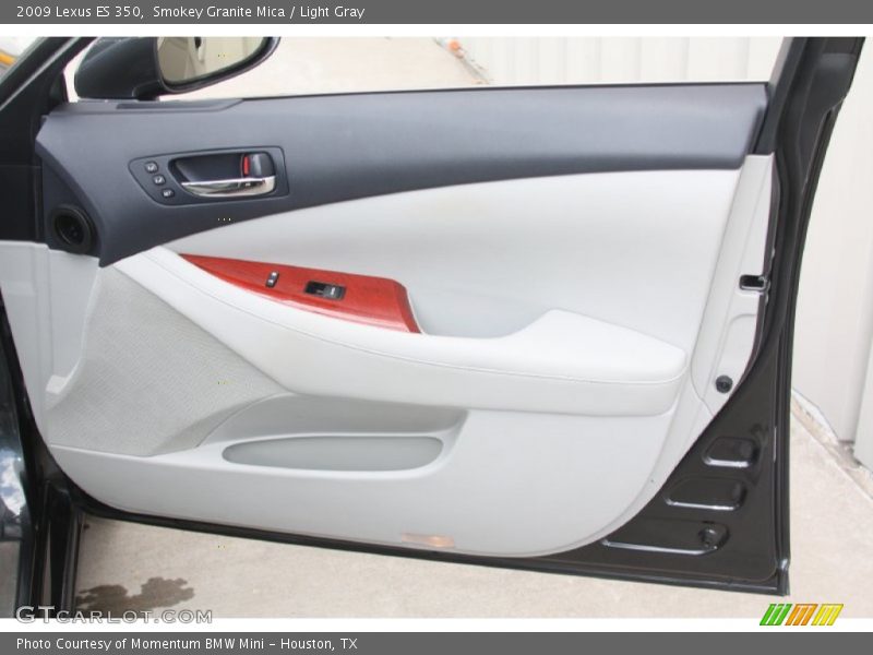 Smokey Granite Mica / Light Gray 2009 Lexus ES 350