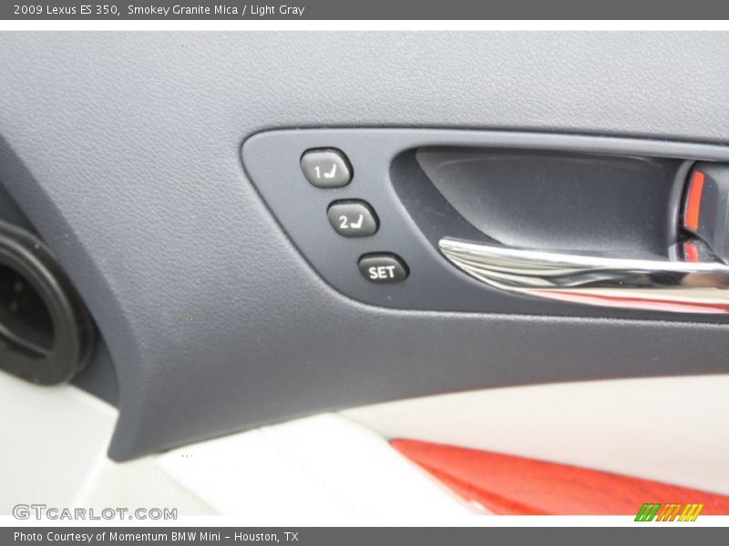 Smokey Granite Mica / Light Gray 2009 Lexus ES 350