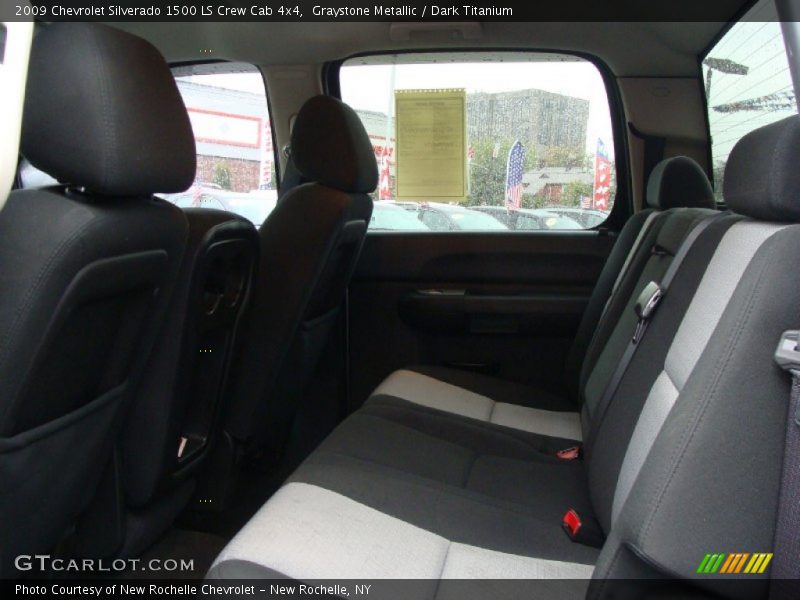 Graystone Metallic / Dark Titanium 2009 Chevrolet Silverado 1500 LS Crew Cab 4x4