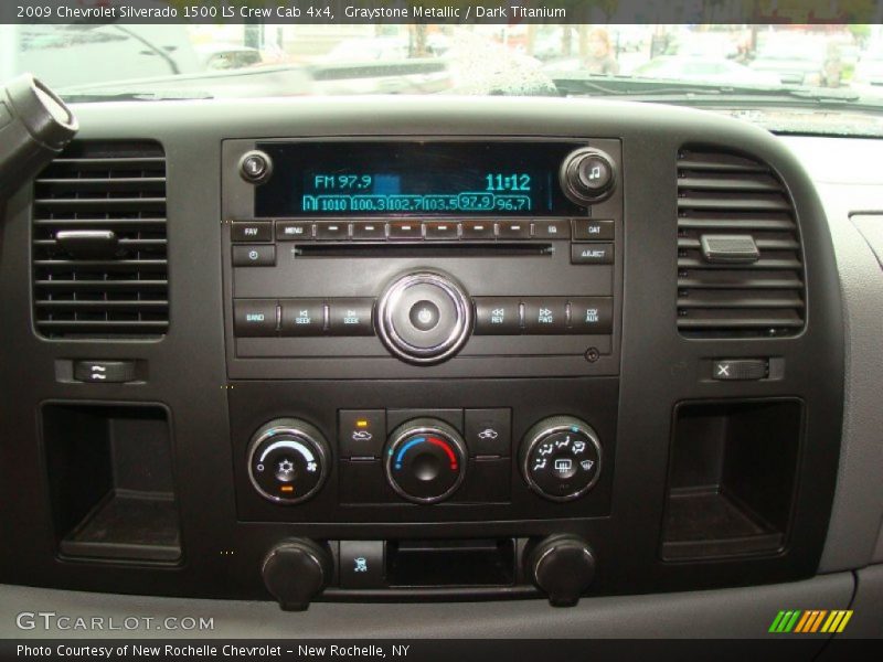 Graystone Metallic / Dark Titanium 2009 Chevrolet Silverado 1500 LS Crew Cab 4x4