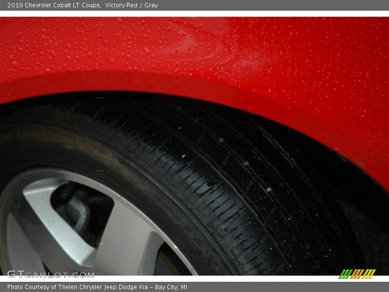 Victory Red / Gray 2010 Chevrolet Cobalt LT Coupe