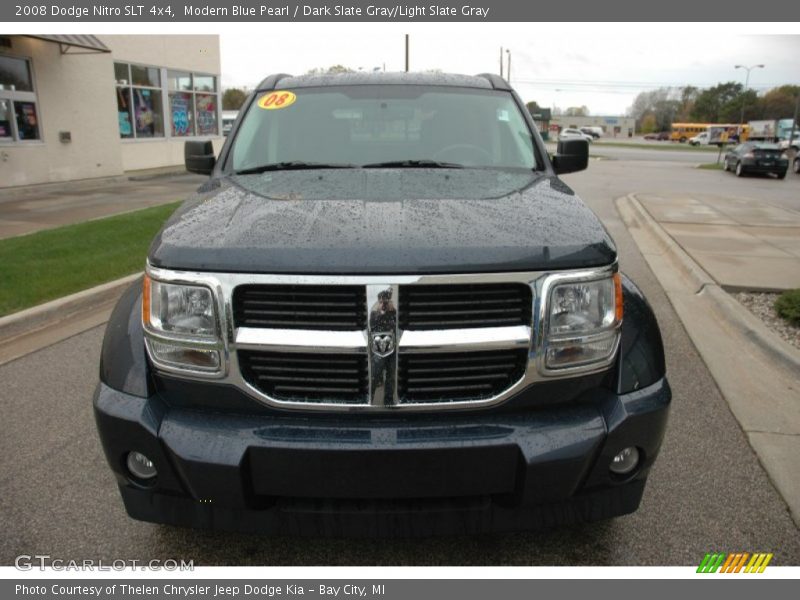 Modern Blue Pearl / Dark Slate Gray/Light Slate Gray 2008 Dodge Nitro SLT 4x4