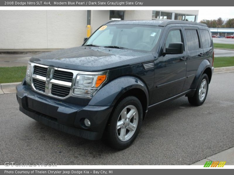 Modern Blue Pearl / Dark Slate Gray/Light Slate Gray 2008 Dodge Nitro SLT 4x4