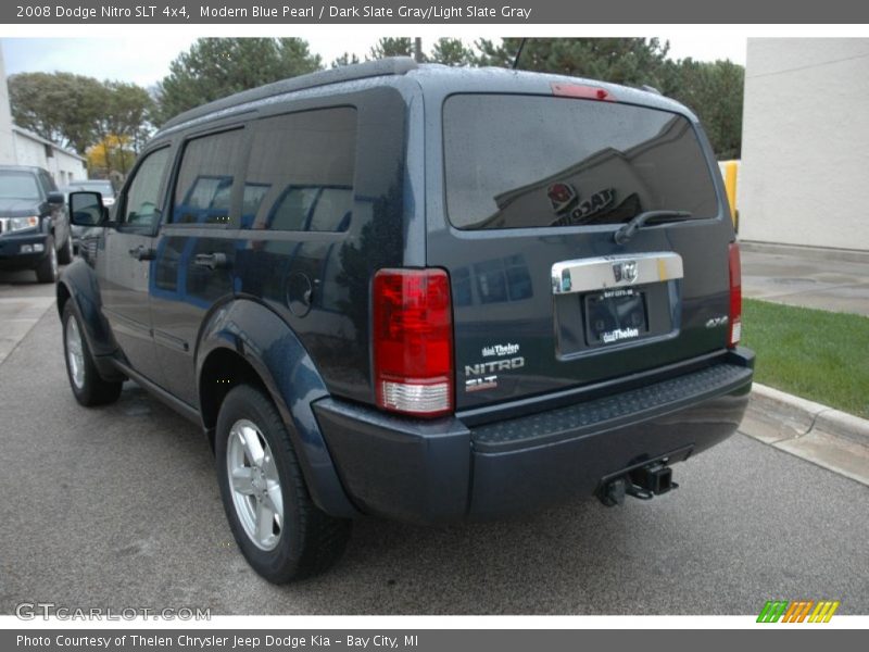 Modern Blue Pearl / Dark Slate Gray/Light Slate Gray 2008 Dodge Nitro SLT 4x4