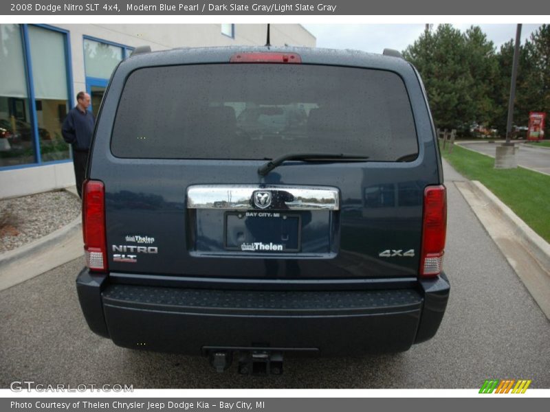 Modern Blue Pearl / Dark Slate Gray/Light Slate Gray 2008 Dodge Nitro SLT 4x4