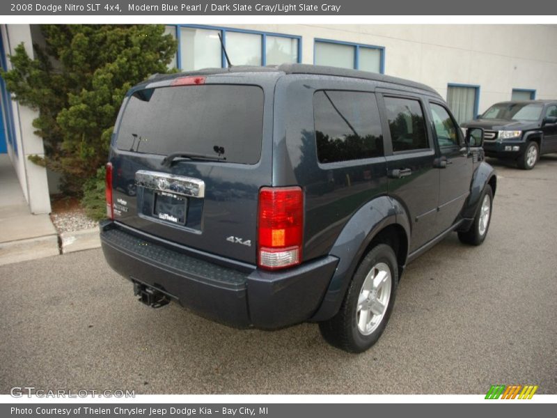 Modern Blue Pearl / Dark Slate Gray/Light Slate Gray 2008 Dodge Nitro SLT 4x4