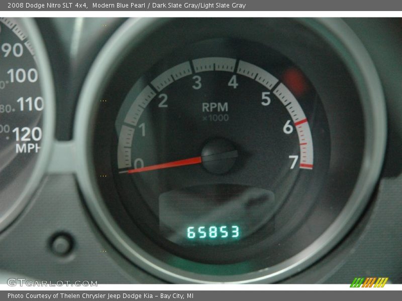 Modern Blue Pearl / Dark Slate Gray/Light Slate Gray 2008 Dodge Nitro SLT 4x4