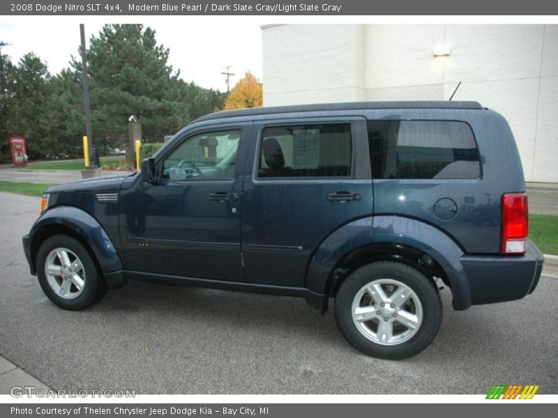 Modern Blue Pearl / Dark Slate Gray/Light Slate Gray 2008 Dodge Nitro SLT 4x4