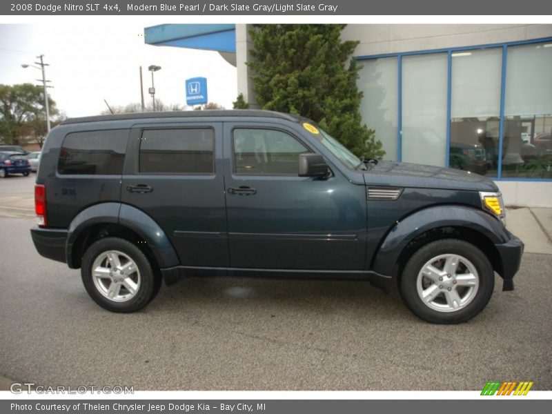 Modern Blue Pearl / Dark Slate Gray/Light Slate Gray 2008 Dodge Nitro SLT 4x4