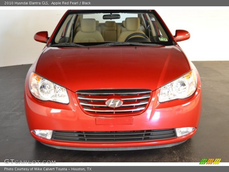 Apple Red Pearl / Black 2010 Hyundai Elantra GLS