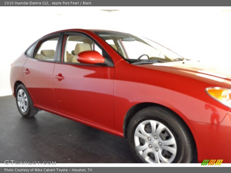 Apple Red Pearl / Black 2010 Hyundai Elantra GLS