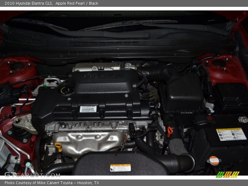 Apple Red Pearl / Black 2010 Hyundai Elantra GLS
