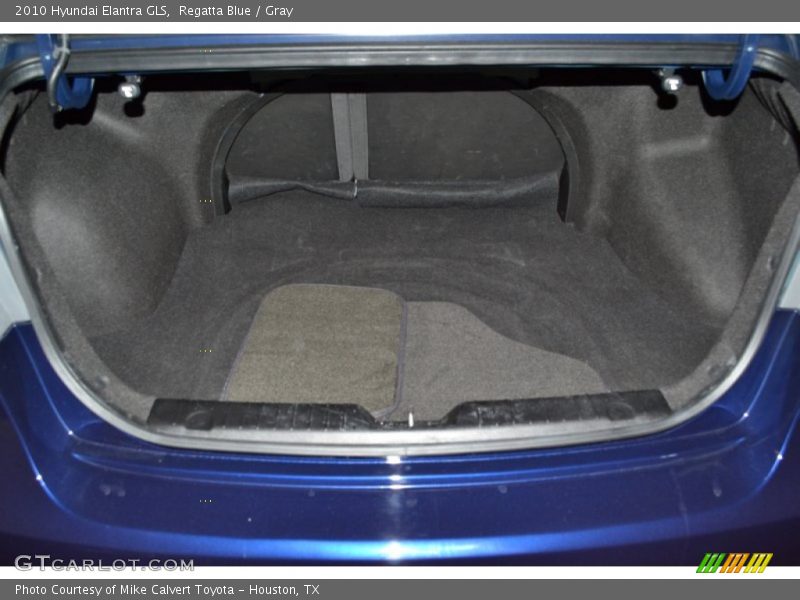 Regatta Blue / Gray 2010 Hyundai Elantra GLS