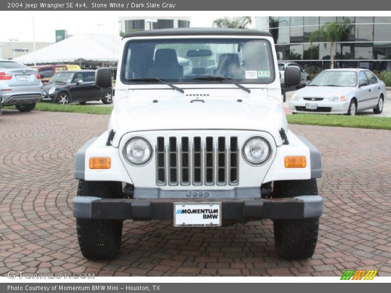 Stone White / Dark Slate Gray 2004 Jeep Wrangler SE 4x4
