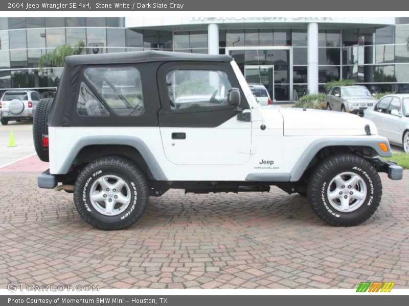 Stone White / Dark Slate Gray 2004 Jeep Wrangler SE 4x4