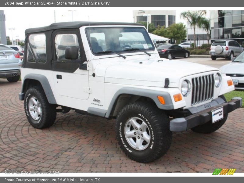 Stone White / Dark Slate Gray 2004 Jeep Wrangler SE 4x4
