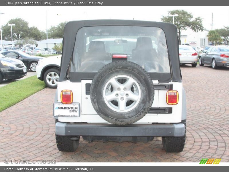 Stone White / Dark Slate Gray 2004 Jeep Wrangler SE 4x4