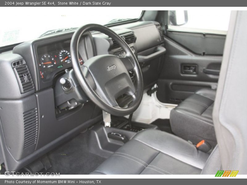Stone White / Dark Slate Gray 2004 Jeep Wrangler SE 4x4