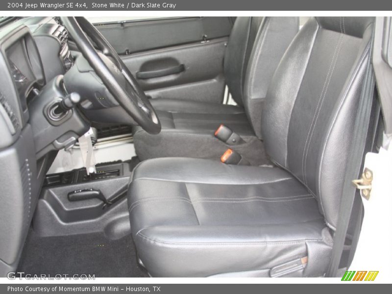 Stone White / Dark Slate Gray 2004 Jeep Wrangler SE 4x4