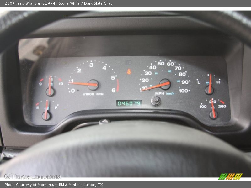 Stone White / Dark Slate Gray 2004 Jeep Wrangler SE 4x4