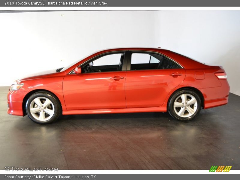 Barcelona Red Metallic / Ash Gray 2010 Toyota Camry SE