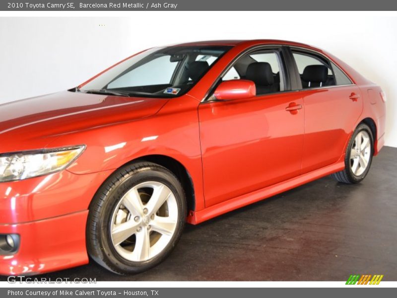 Barcelona Red Metallic / Ash Gray 2010 Toyota Camry SE