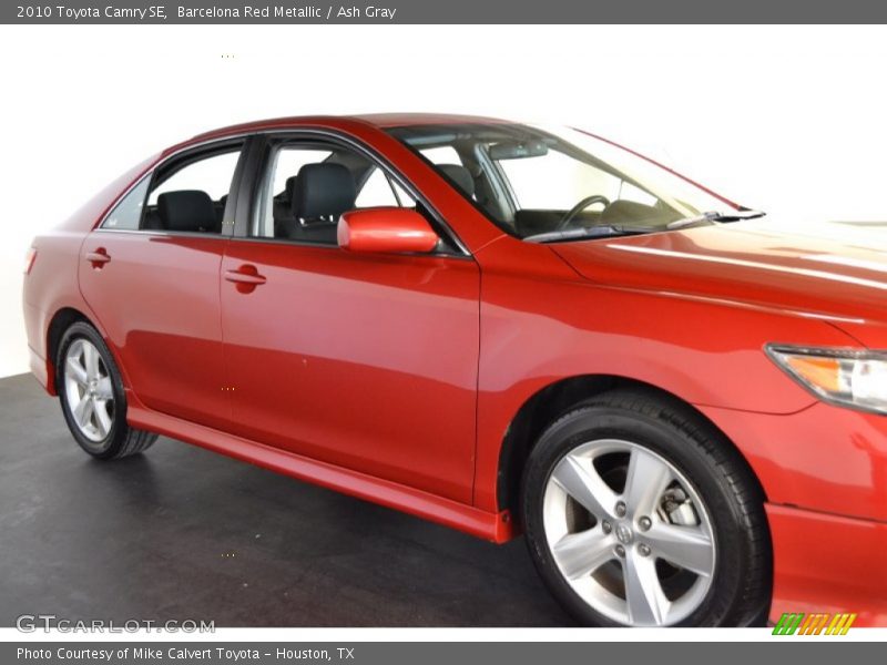 Barcelona Red Metallic / Ash Gray 2010 Toyota Camry SE